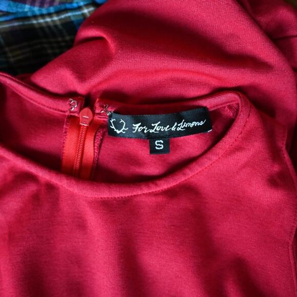 For Love and Lemons Size Small Red Sleeveless Dress | Size Small - Picture 3 of 9
